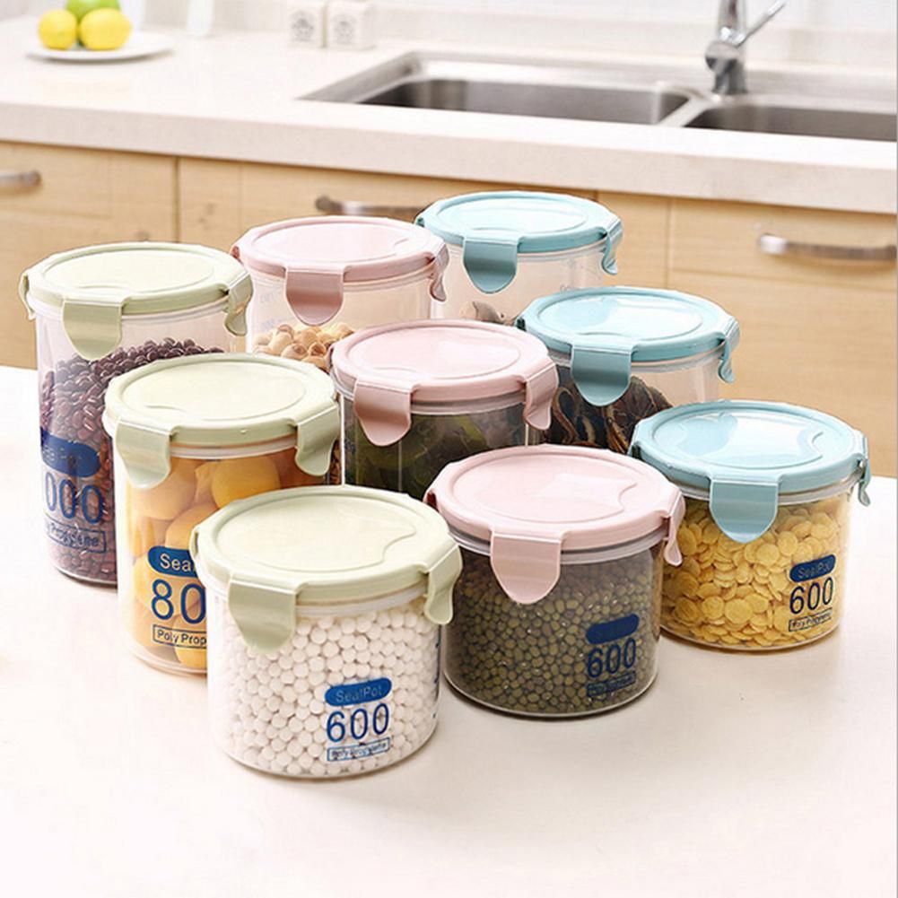 Food Preservation Container Coarse Grains Jar Scale Bottle
