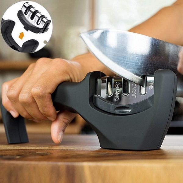 Multifunctional Manual Knife Sharpener Tool