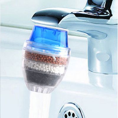 Filtre à eau 5 couches au charbon actif pour robinet de cuisine