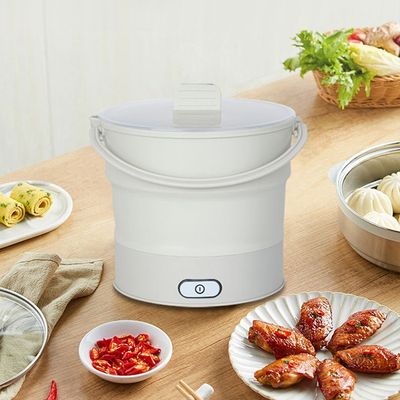Cuiseur à riz électrique pliable, mini cuiseur vapeur multifonctionnel