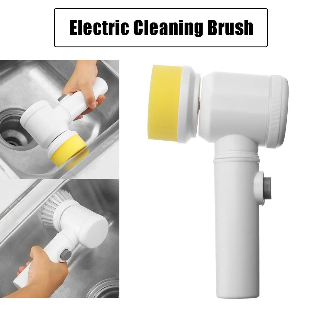 Handheld Bathtub Brush Efficient Cleaning Toilet Bathtub Electric Brush