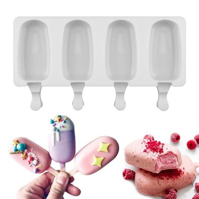 Ice Cream Baking Molds Food Grade Silicone Popsicle Chocolate Molds