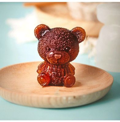 Moule à glaçons 3D en forme de petit ours en peluche