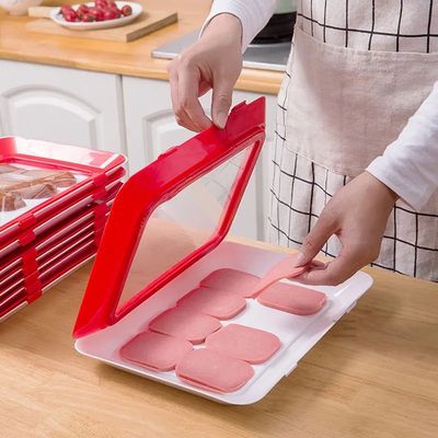 Reusable Food Tray Keeps Fashion Fridge Box Rack