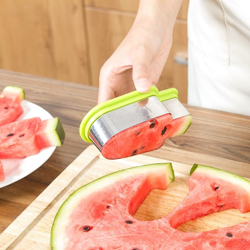 Watermelon Cutter Stainless Steel Salad Fruit Slicer Cutter