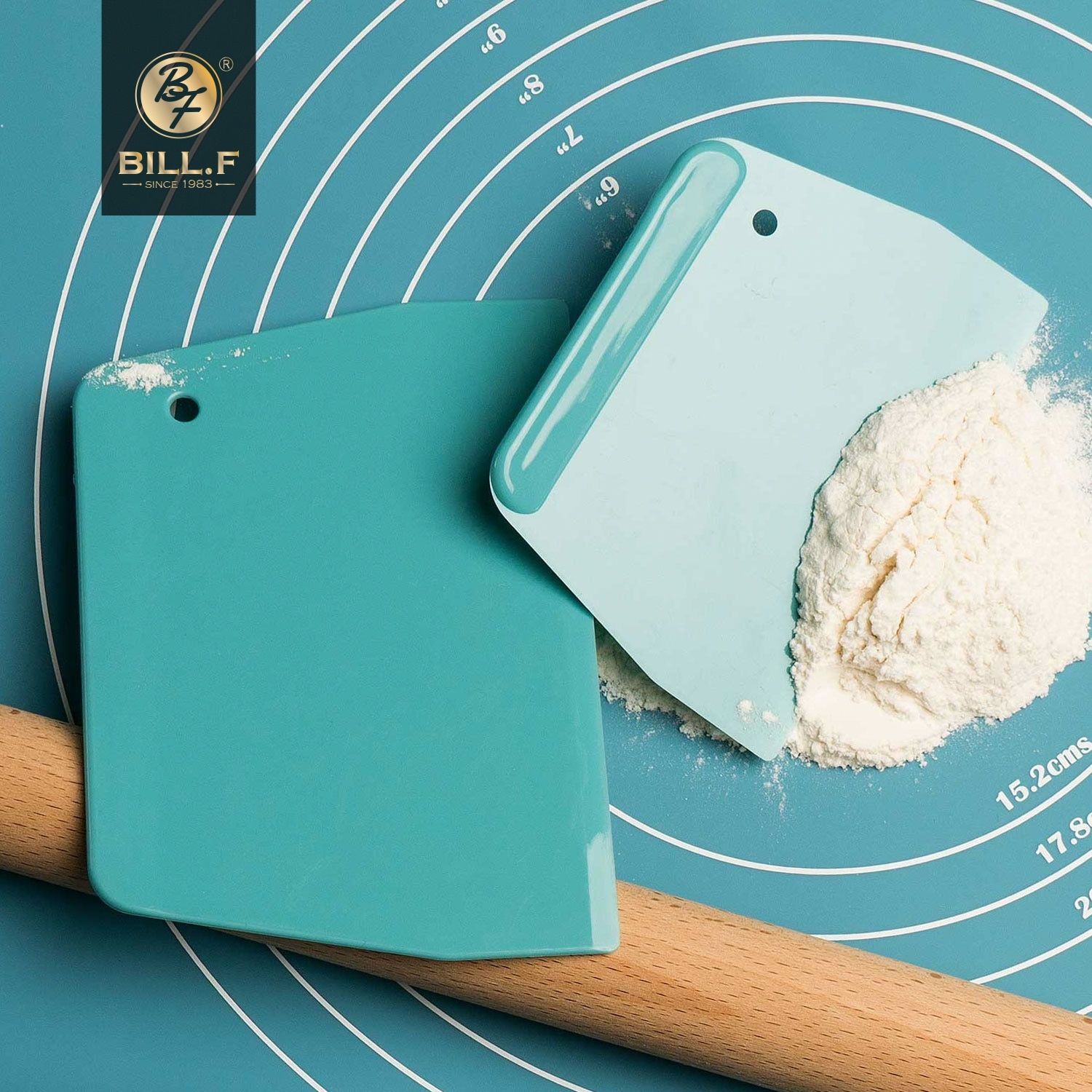 Plastic Cake Cream Spatula Dough Butter Batter Scraper Baking Tools
