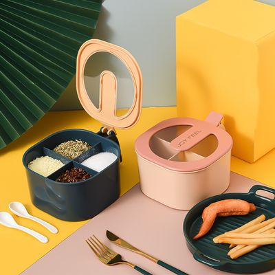 Pot à épices sel et poivre avec couvercle