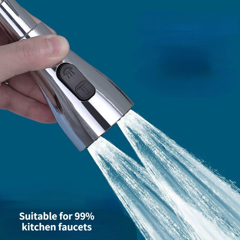 New Kitchen Faucet External Pull-out Sprinkler Anti-splash Water Universal Extender