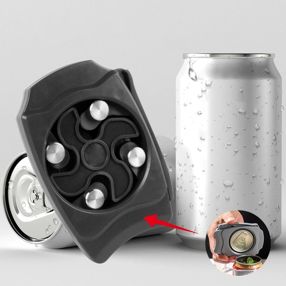 Universal Topless Can Opener Bottle Opener