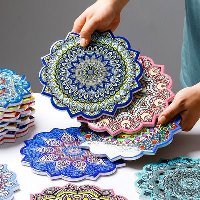 Coussin isolant en liège pour pot en céramique créatif
