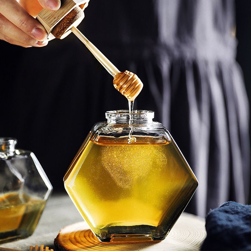 Empty Honey Jar