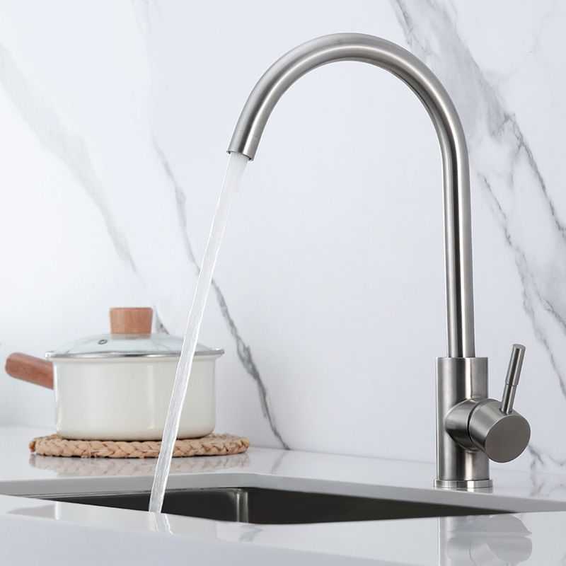 304 Stainless Steel Kitchen Hot And Cold Faucet