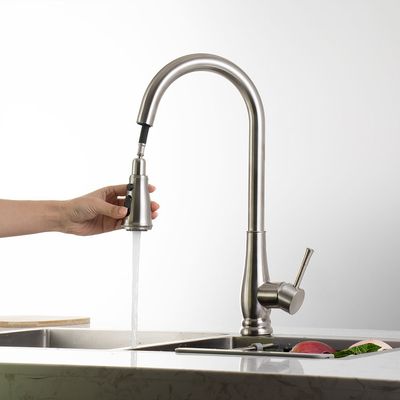 Steel Kitchen Faucet