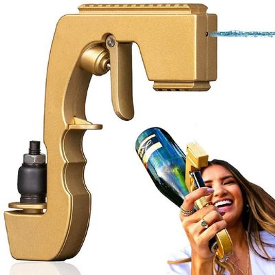 Champagne Wine Sprayer Squirt Gun Bottle Beer Vacuum Stopper Shoot Drinking Ejector