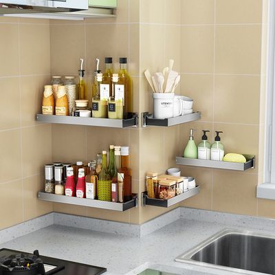 Wall-mounted spice rack