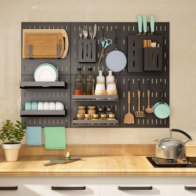 Wall-mounted storage rack
