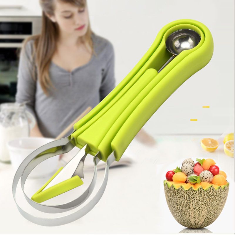 4 In 1 Stainless Steel Fruit Tool Set Fruit Carving Knife