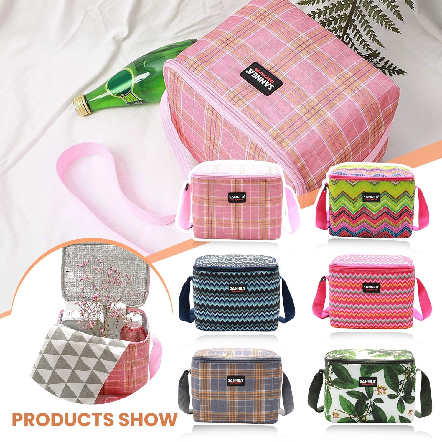 Portable Insulated Lunch Bag
