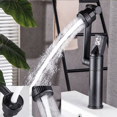 Bathroom Basin Lucky Cat Faucet Kitchen 1080° Sink Cold And Hot Water Faucets