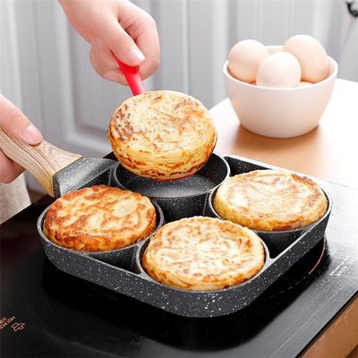 Four-Hole Frying Pan
