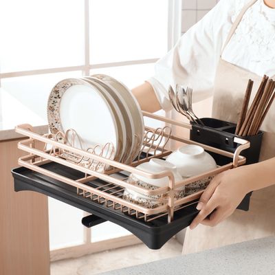 Aluminum Dish Drying Rack