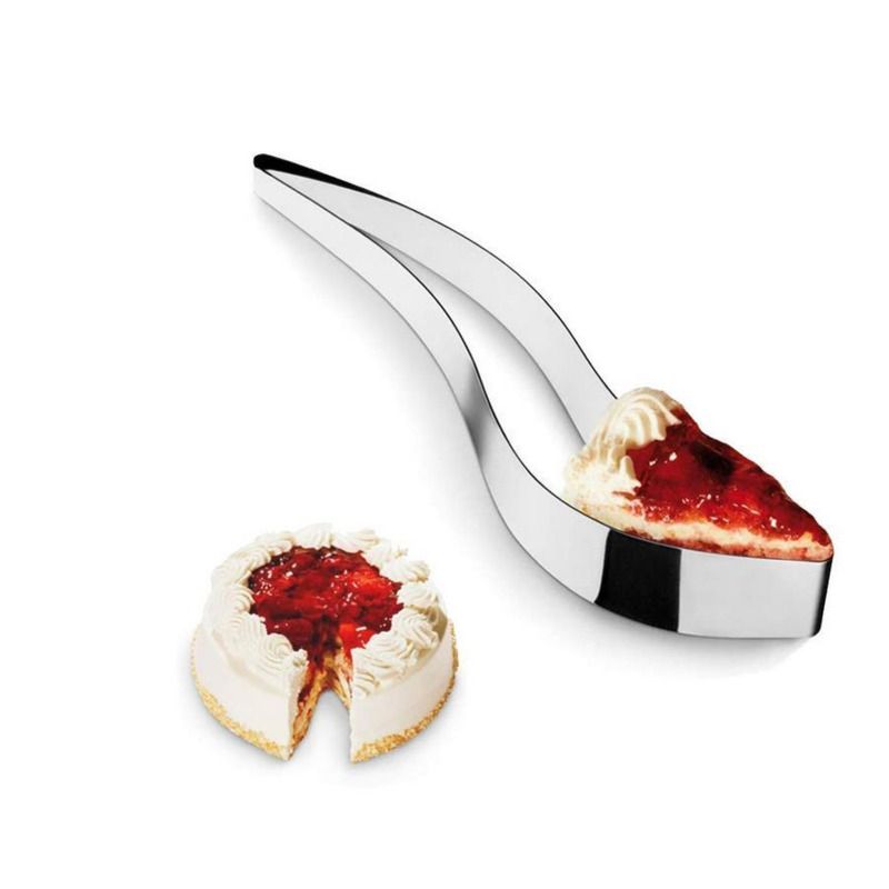 Cake Slicer Leaf Shape Bread Pie Stainless Steel Pizza Cake Cutter