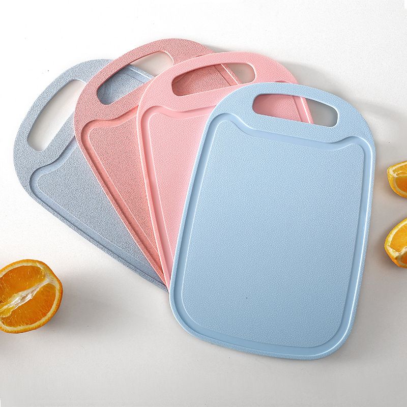 Wheat Straw Plastic Fruit Cutting Board