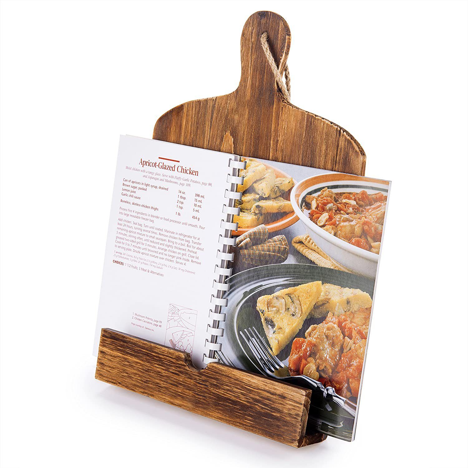 Creative Restaurant Recipe Display Stand Lazy Bracket