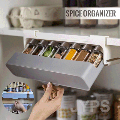 Organisateur d&#39;épices autocollant de cuisine