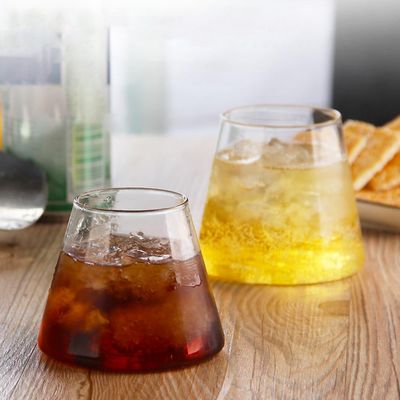 Tasse à eau créative en forme de montagne, verre japonais
