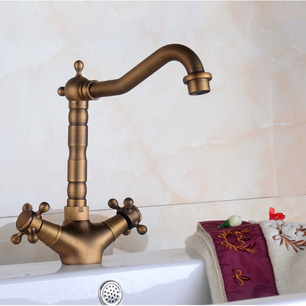 Bathroom Basin Antique Faucet Hot And Cold Basin Faucet