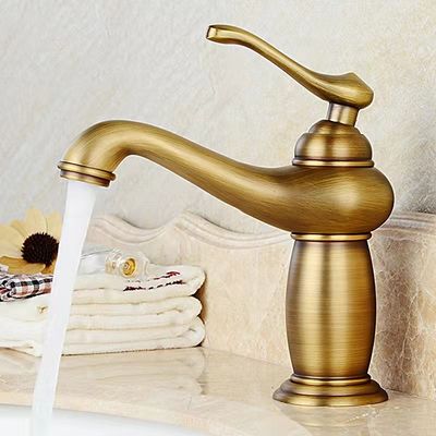 Bathroom Antique European Magic Lamp Faucet Hot And Cold Water Faucet