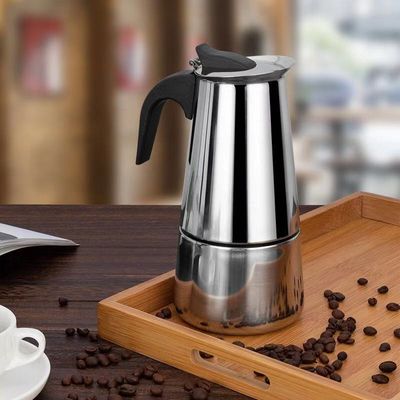Cafetière en acier inoxydable, percolateur à latte, cafetière