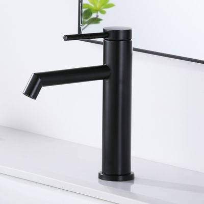Robinet de lavabo à double commande en acier inoxydable