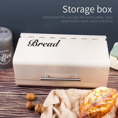 Boîte à pain rabattable avec couvercle