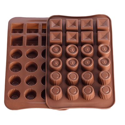24 Holes Silicone Mold Jelly Soap Chocolate Mould