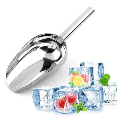 1Pcs Aluminum Alloy Bar Candy Scoop Shovel Shovel Round Bar