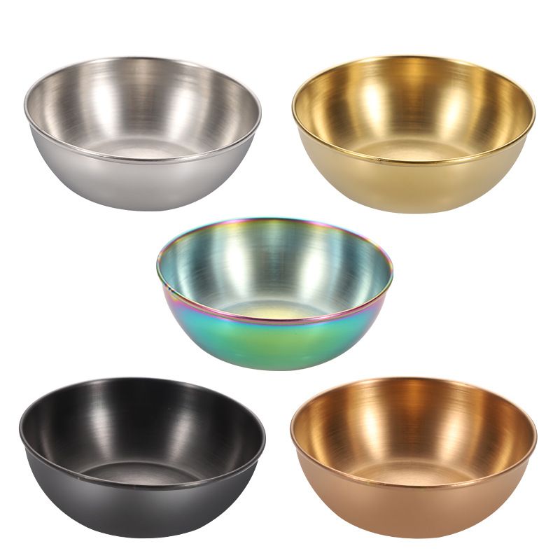 Golden Snack Dipping Sauce Dish Soy Sauce Dish Sushi Dipping Bowl