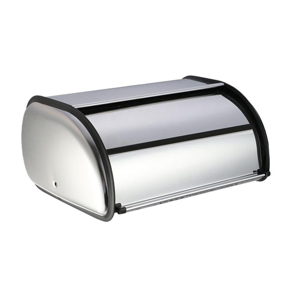 Stainless Steel Bread Box Pull-out Flip Bread Storage Box