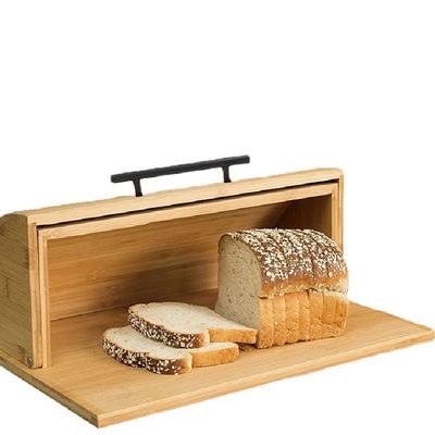 Boîte à pain en bambou, Boîte à pain de bureau