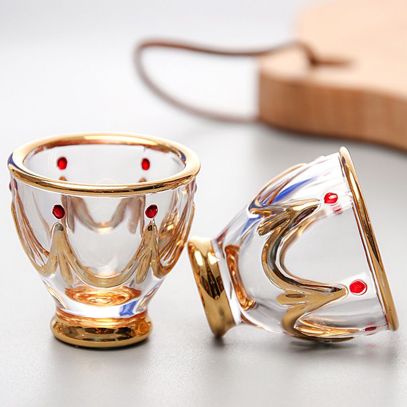 Light Luxury Crystal Middle Eastern Glass Small White Wine Glass