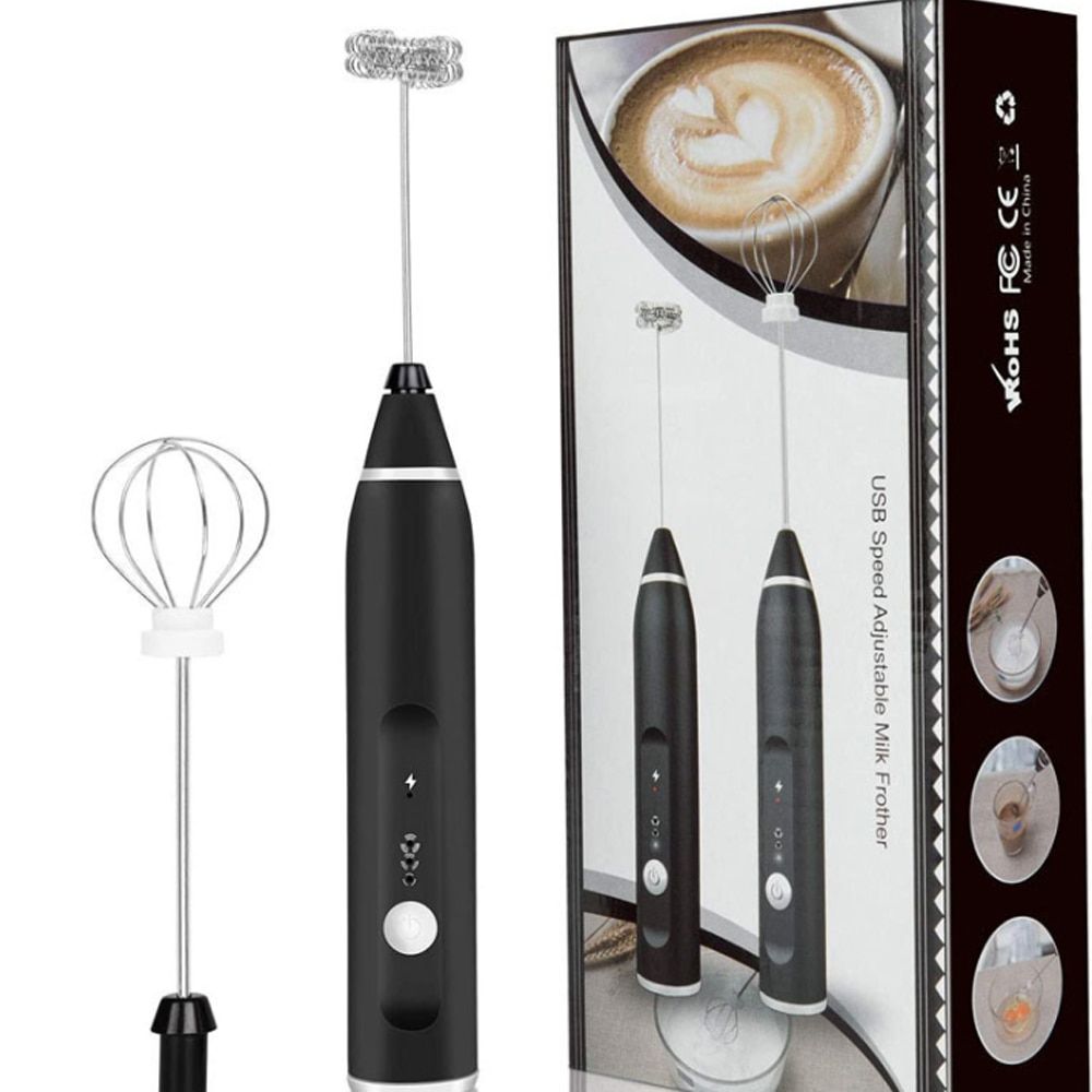 Wireless Milk Frothers Electric Handheld Blender