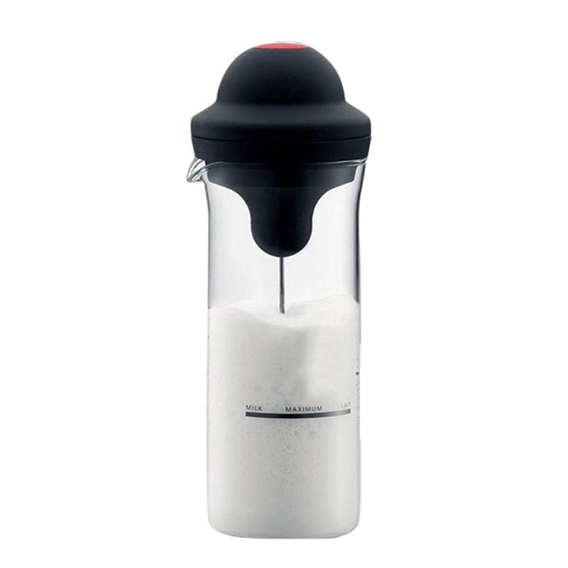 Electric Milk Easy Frother Whisk Drink Mixer