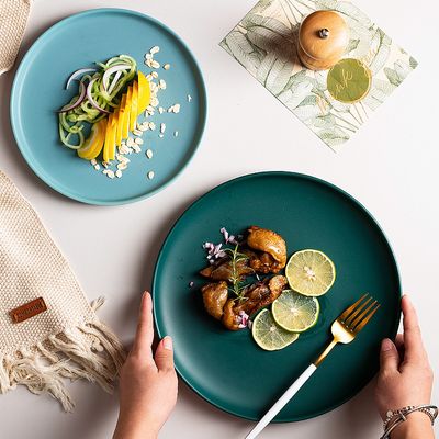 Creative Ceramic Steak Serving Plates Family Salad Sushi Breakfast Plates