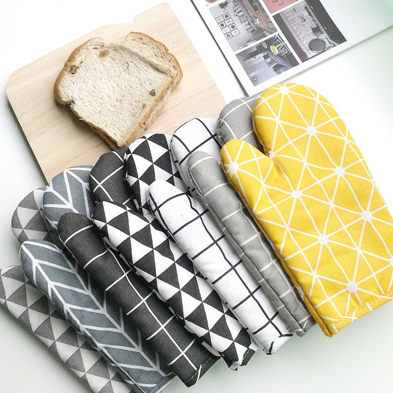 High Temperature Resistant Kitchen Baking Oven Gloves
