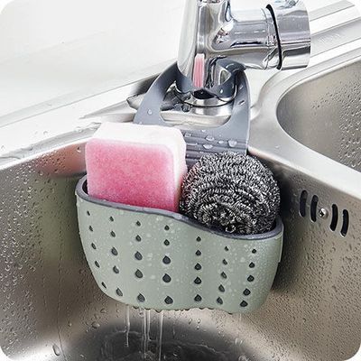 Étagère d&#39;évier, égouttoir à savon, éponge, sac suspendu