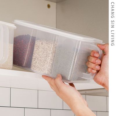 Boîte de rangement de cuisine en plastique
