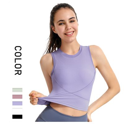 Débardeur de sport pour femmes, haut de yoga pour filles