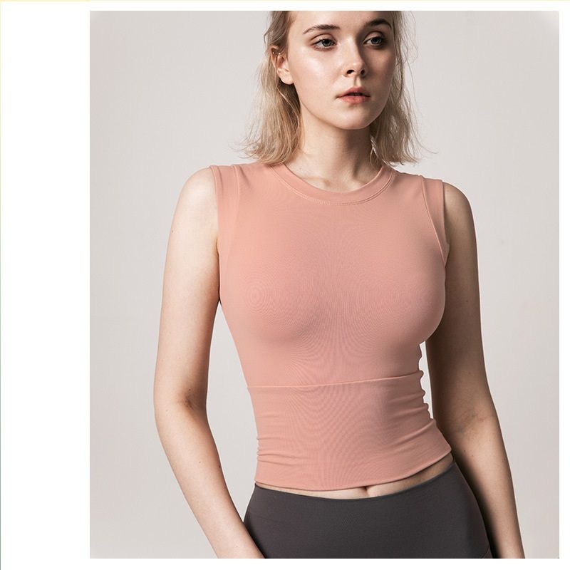 Hauts de yoga à épaules courtes, séchage rapide, pour la gym, la course à pied, le yoga, le sport