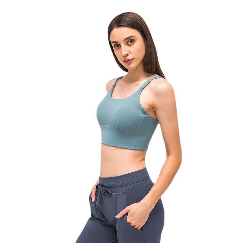Soutien-gorge de sport à séchage rapide pour femme, push-up, pour la course à pied